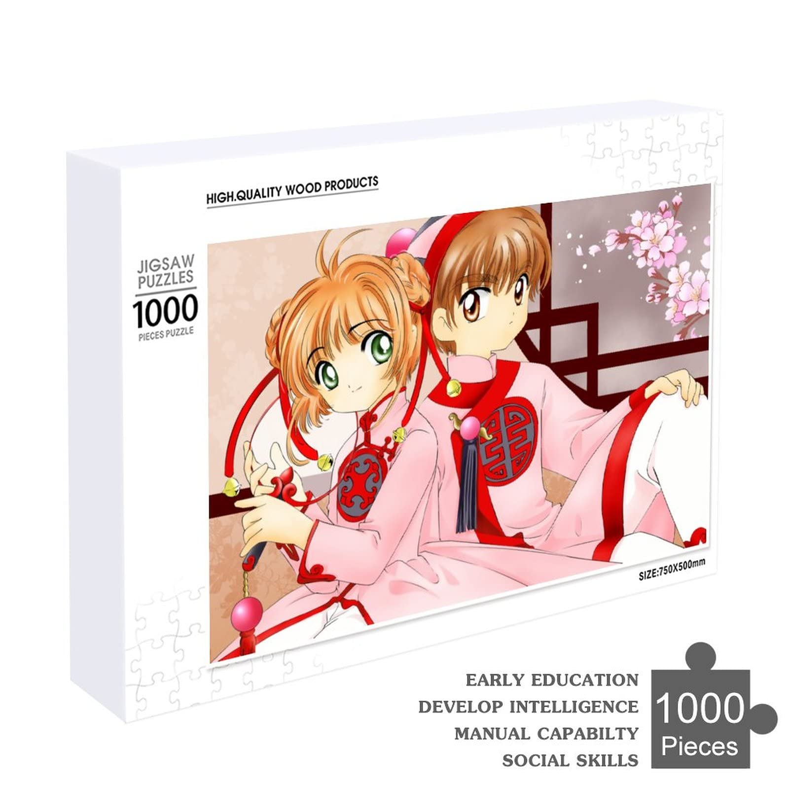 Amazon.co.jp: カードキャプターさくら 1000ピース 益智減圧玩具 木製