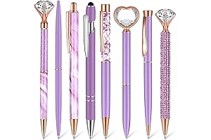 8-Piece Purple Pens: Enchantress Writing Instrument
