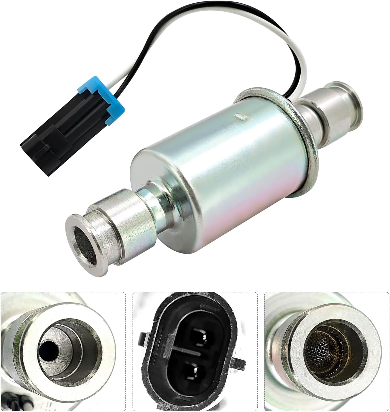 3579025C1 Inline Fuel Transfer Pump 12V for Navistar International 2000-2003 DT466E HEUI/ DT530E HEUI/ 4000/7000/ 8000/ Prostar Models Replaces 4333-3579025C1 480234 Fuel Lift Pump