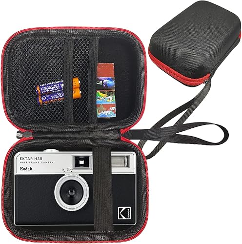 JCHPINE Estuche rĂgido de transporte para cámara KODAK EKTAR H35 de medio cuadro, funda protectora de viaje para Kodak Ultra F9 M35 Accesorios de JCHPINE Estuche rĂgido de transporte para cámara KODAK EKTAR H35 de medio cuadro, funda protectora de viaje para Kodak Ultra F9 M35 Accesorios de