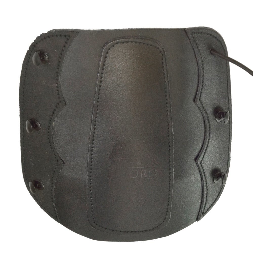 elTORO Armschutz Queen, Schwarz, Bogenschießen