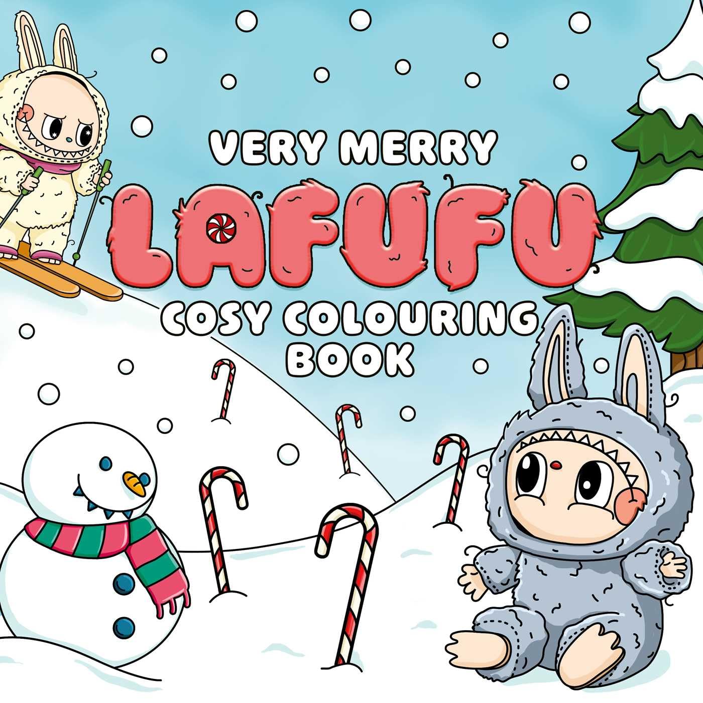 Very Merry Lafufu Cosy Colouring Book: A cosy Christmas colouring book for all ages! (Lafufu Activity Books)