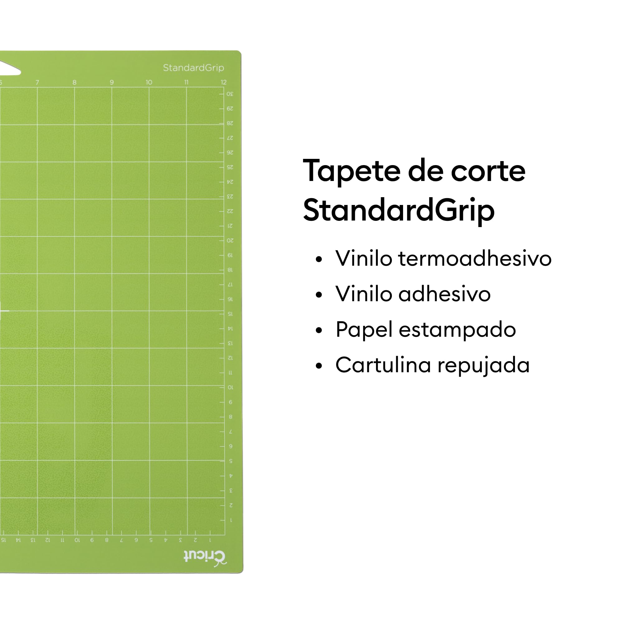 Cricut Alfombrilla StandardGrip de 12 x 12 pulgadas (paquete de 6)