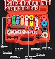 Vista 6 de Juego de herramientas de desconexión de línea de combustible, herramienta de desconexión de línea de AC, herramienta de desconexión rápida maestra