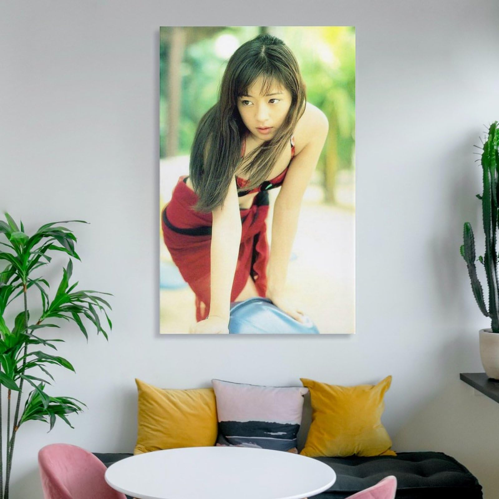 Amazon.co.jp: 浜崎 あゆみ ポスター (20) プリント キャンバス 絵画