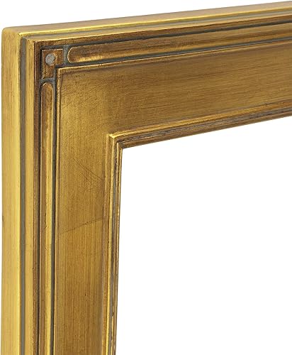 Miniatura 3 de Creative Mark Museum Collection De Stijl - Marcos dorados de 34 pulgadas de profundidad de rabet, marcos de esquina cerrados terminados a mano para