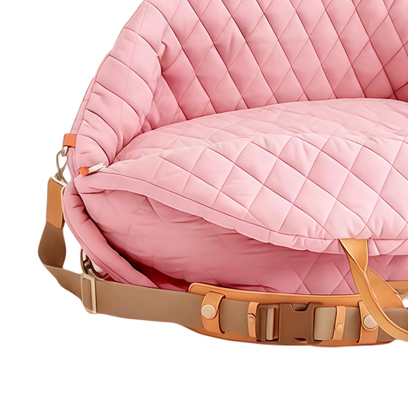 Asiento Canino Con asas, correa ajustable, cama impermeable | Asiento para mascotas y transportín Para camión, SUV, autocaravana, delantero/trasero, viaje, camping, cachorro pequeño,