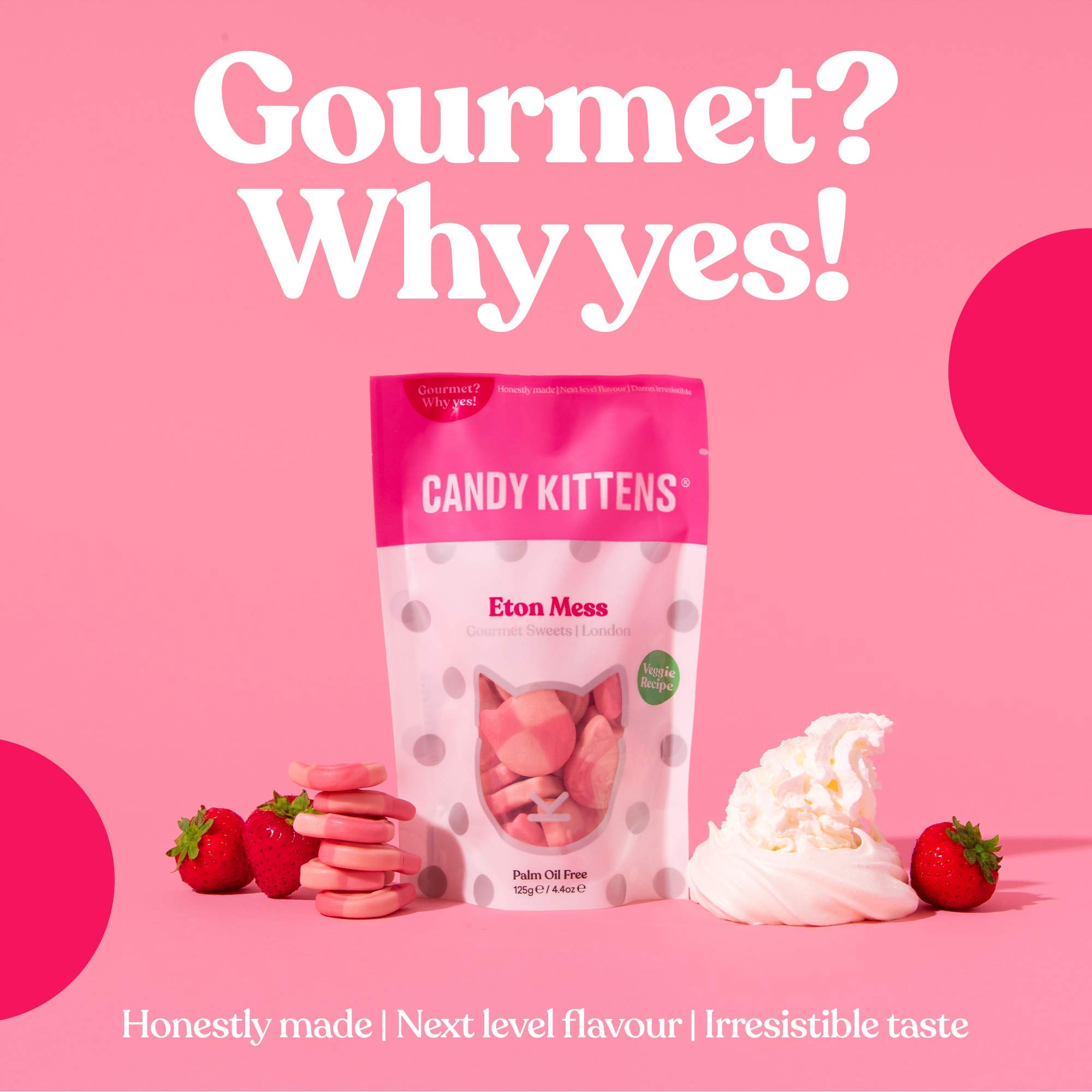 Buy Candy Kittens Eton Mess Vegetarian Sweets Palm Oil Free, Natural