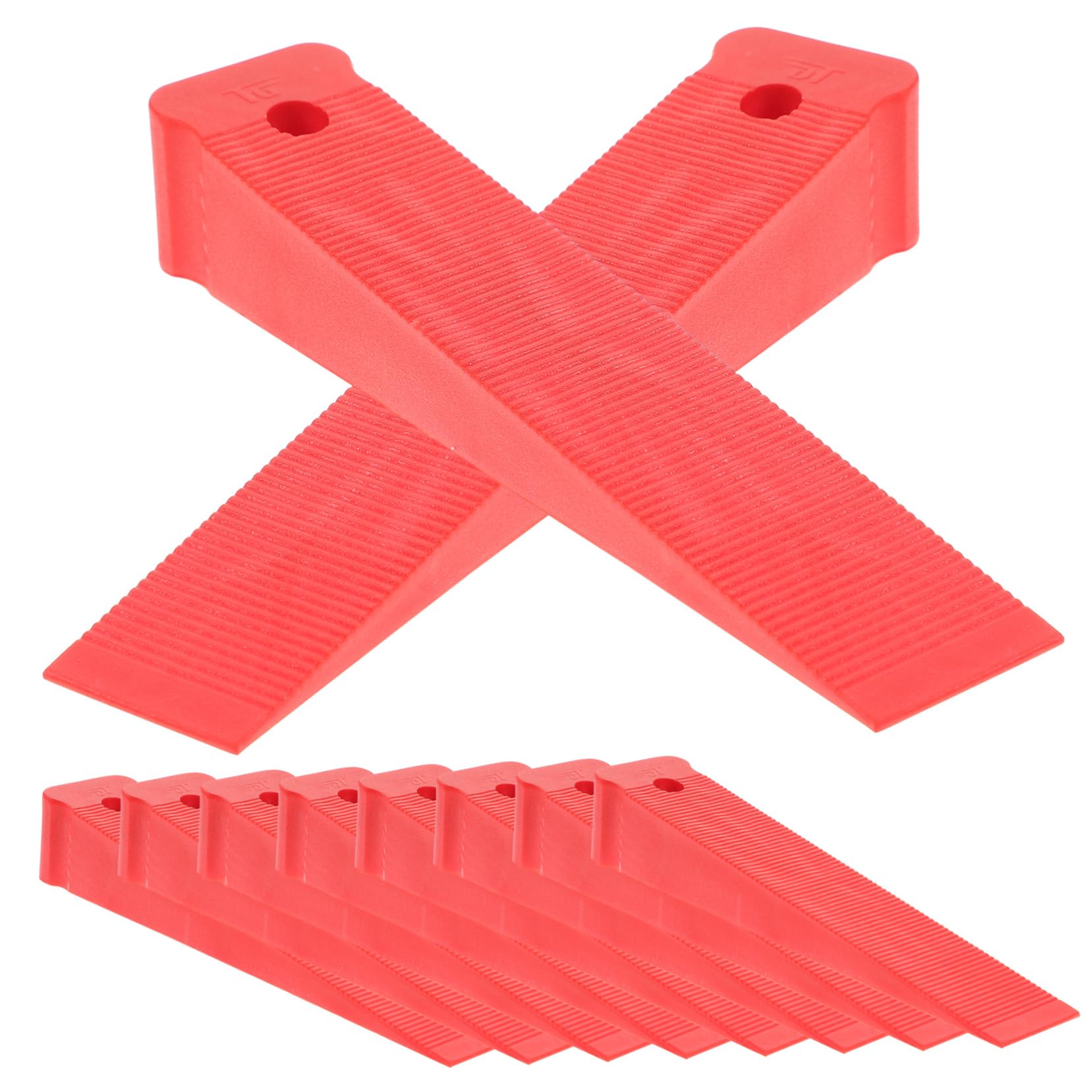 Balacoo 10pcs Leveling Shims for Home Plastic Shims Sliding Door Leveler and Wedges for Stabilization
