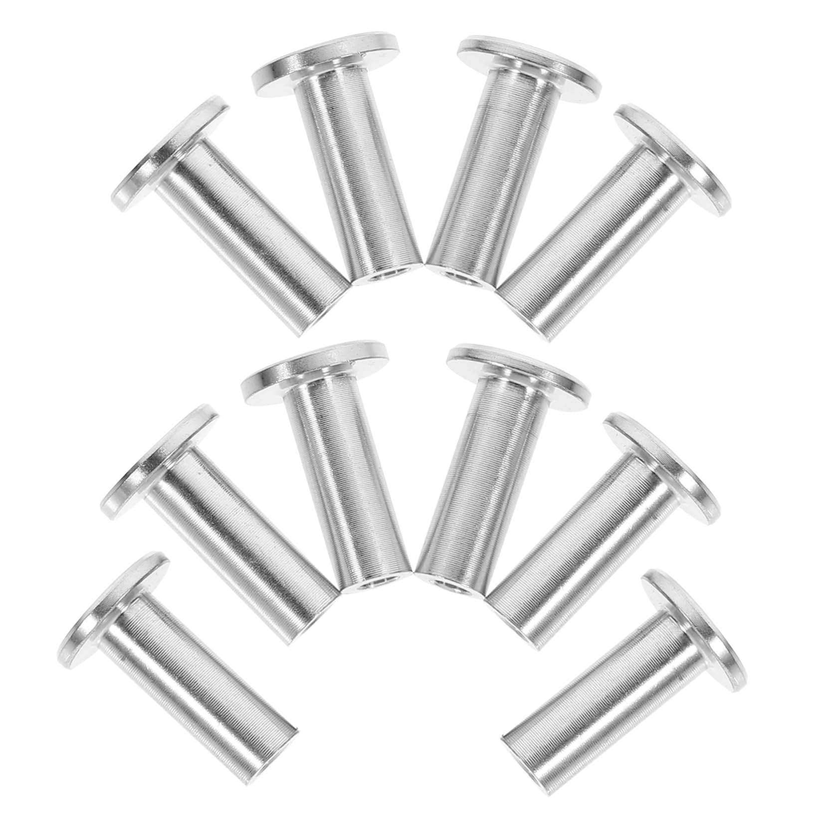 Mipcase Deck Cable Protective Sleeve 10pcs Wire Rope Connector for Cable Railing