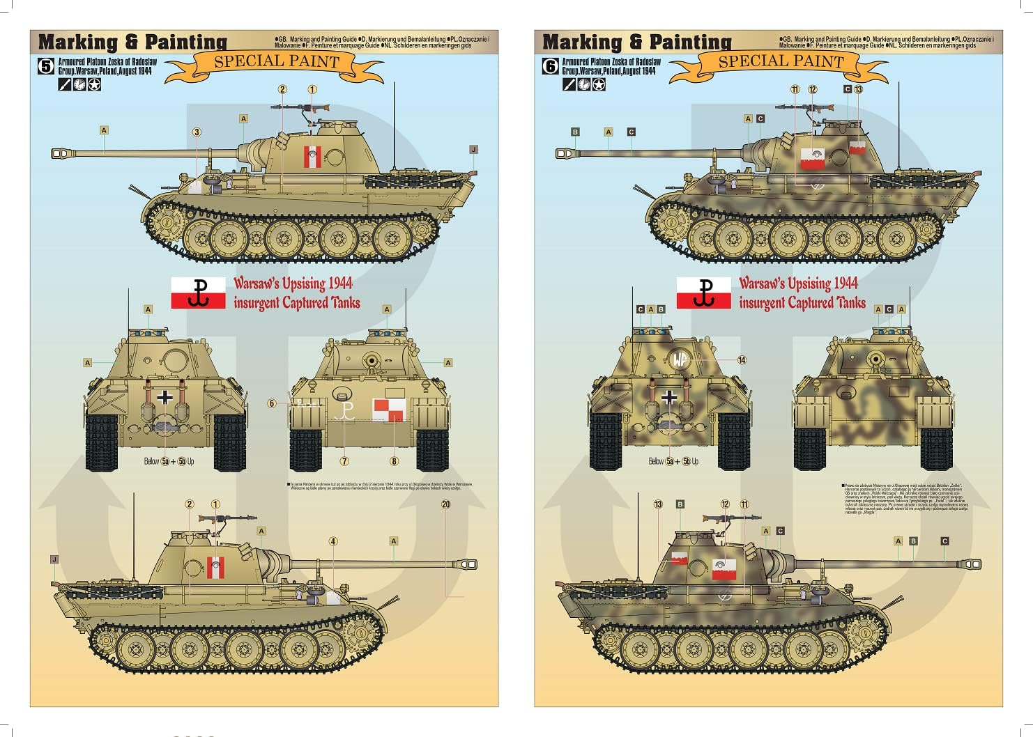 MISTER CRAFT HOBBY KITS Mistercraft zestaw modelarski SDKs. KFZ.171 PANTHER, skala 1:35, plastikowy zestaw do montażu, model z tworzywa sztucznego, instrukcja montażu, 247 mm x 85 mm