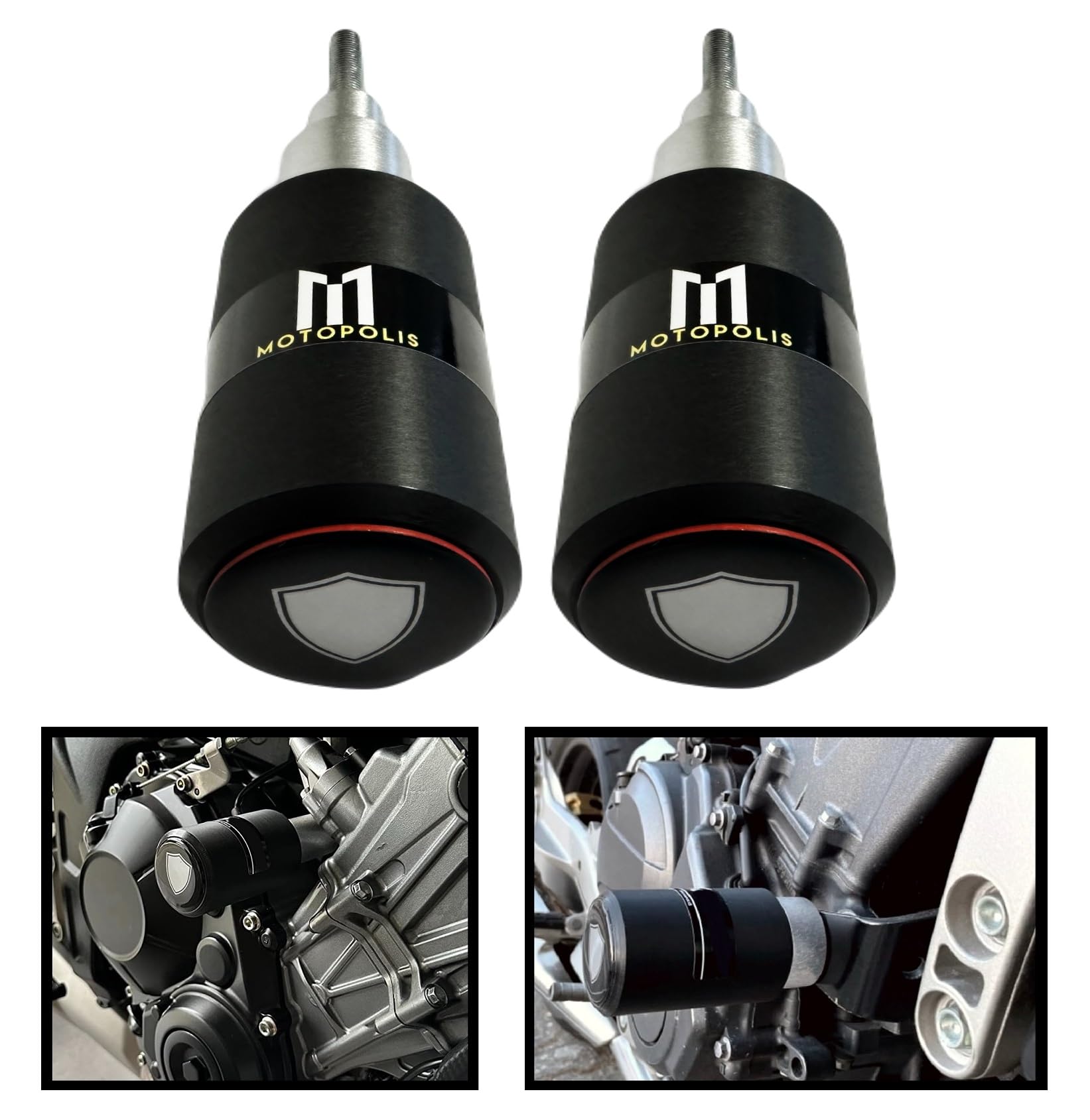 TDM 850 TDM850 1991-2002 - CRASH PADS PROTECTEURS CURSEURS BOBBINS SLIDERS TAMPONS