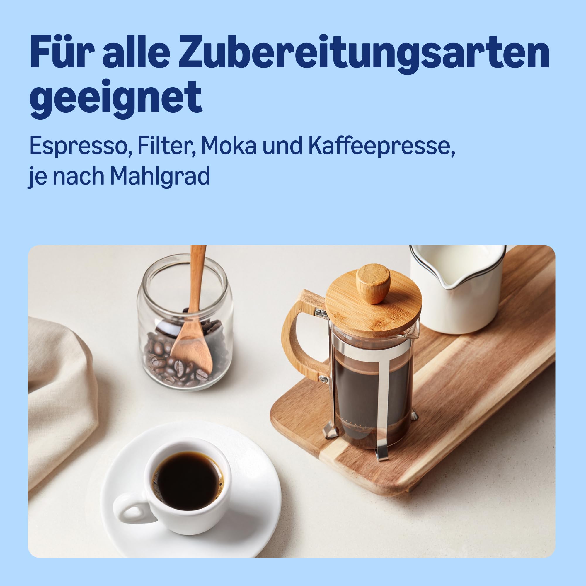 by Amazon Intenso Kaffeebohnen, dunkel geröstet, 2 kg (2 Packungen à 1kg) – Rainforest Alliance Certified
