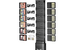 BUDI Switch Game Card Case for On-the-Go Gaming