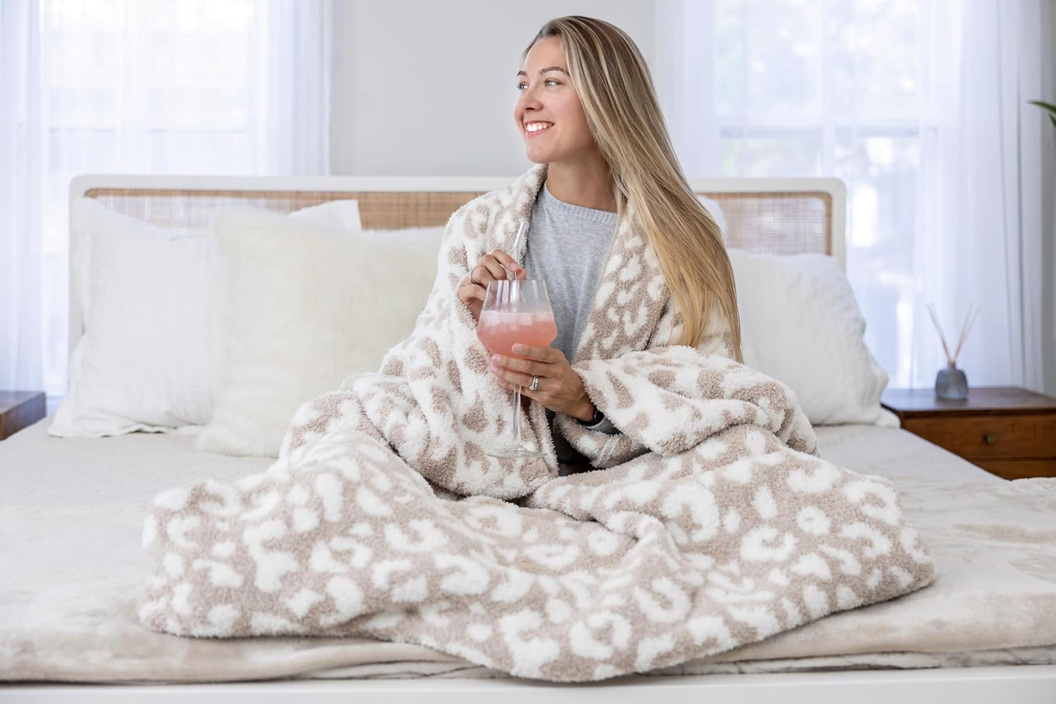 | Wearable Blanket | Blush Pink