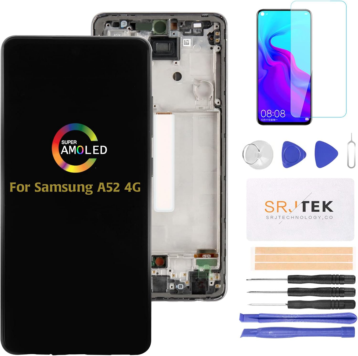 Galaxy S21用のZenithaur LCDタッチスクリーンデジタイザーアセンブリ