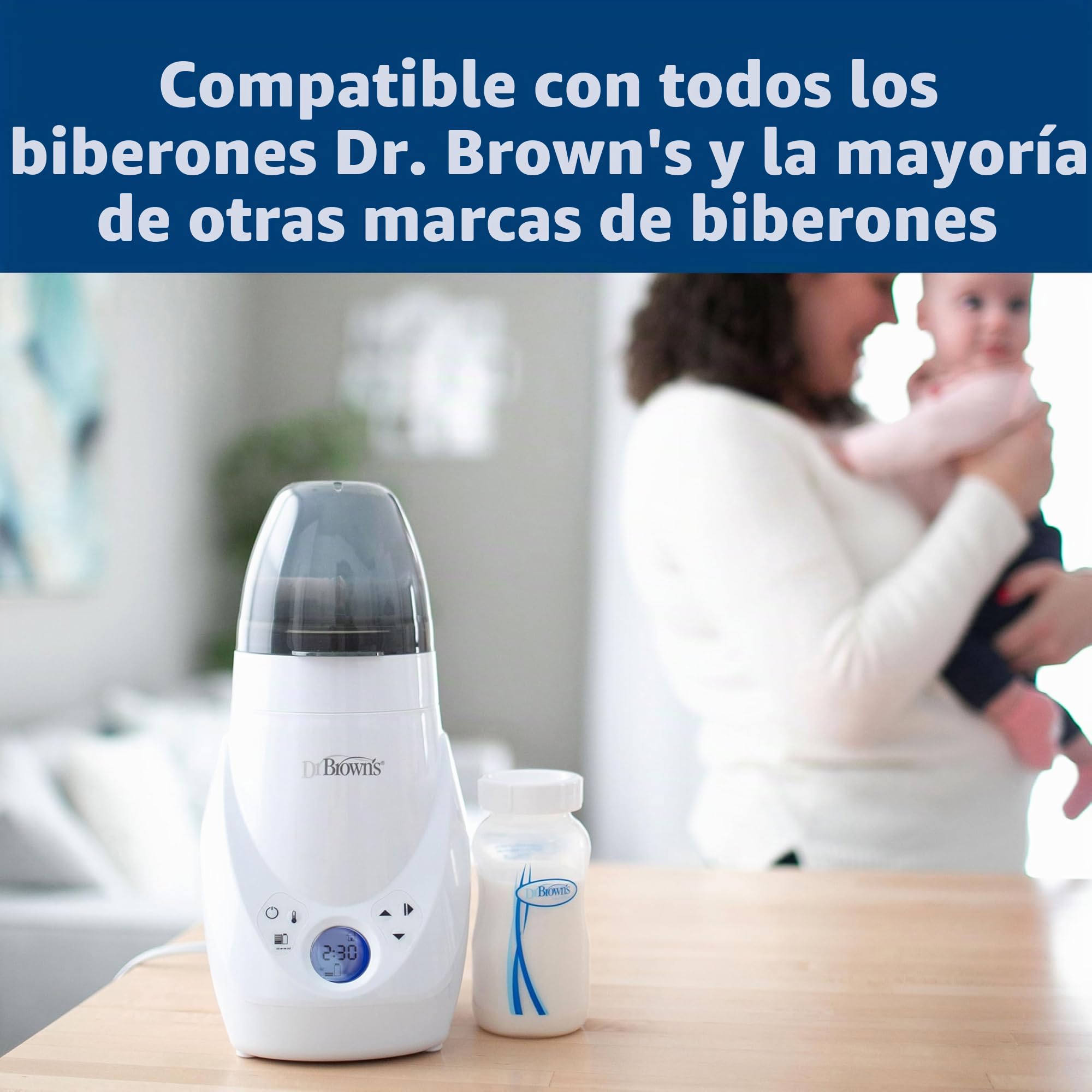 Dr. Brown's Calentador de botellas y esterilizador de lujo
