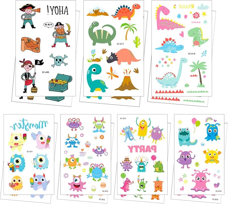 Amazon.co.uk temporary tattoos for kids