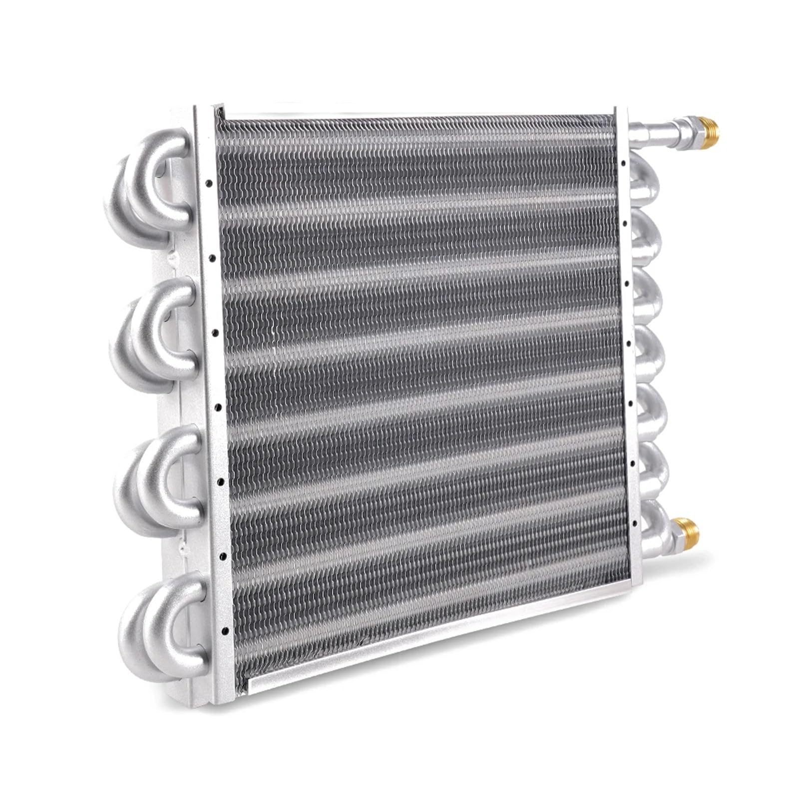 Filtro aria cabina 15300 Radiatore del fluido 16 passaggi 16" Tubo e alette Radiatore dell'olio della trasmissione Electra-Cool - AN8 OSA018 filtro abitacolo(Blue)