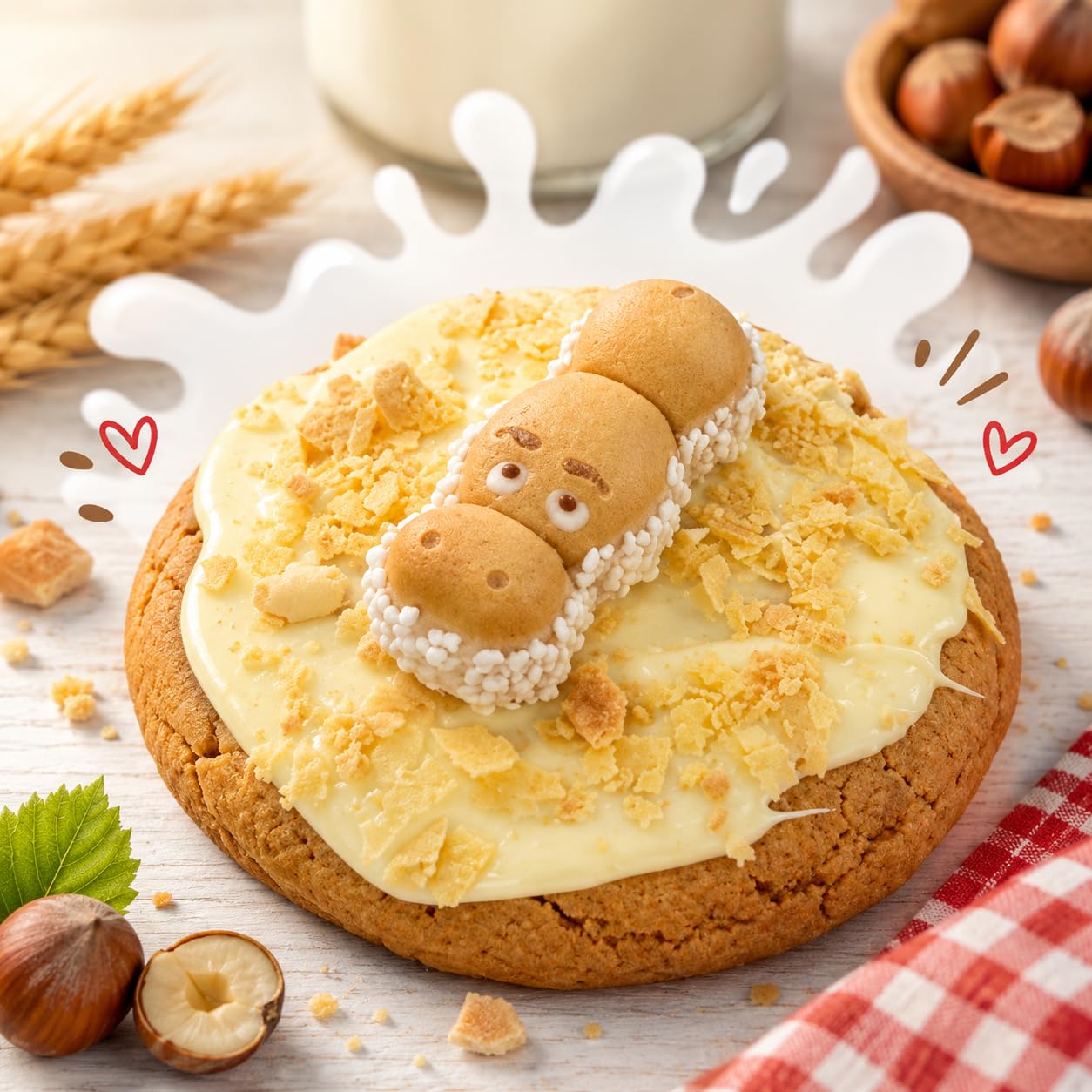 Happy Hippo - Chocolate con Crema de Avellanas - Caja 28 Unidades de 20,7G - Dulces y Chocolates para Mesas Dulces, Regalos Originales, Detalles para Bodas, Comuniones y Cumpleaños