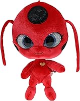 Vista 1 de UCC Distributing Miraculous Ladybug - Peluche de lujo Kwami de 10 ″ - Tikki - Edición limitada