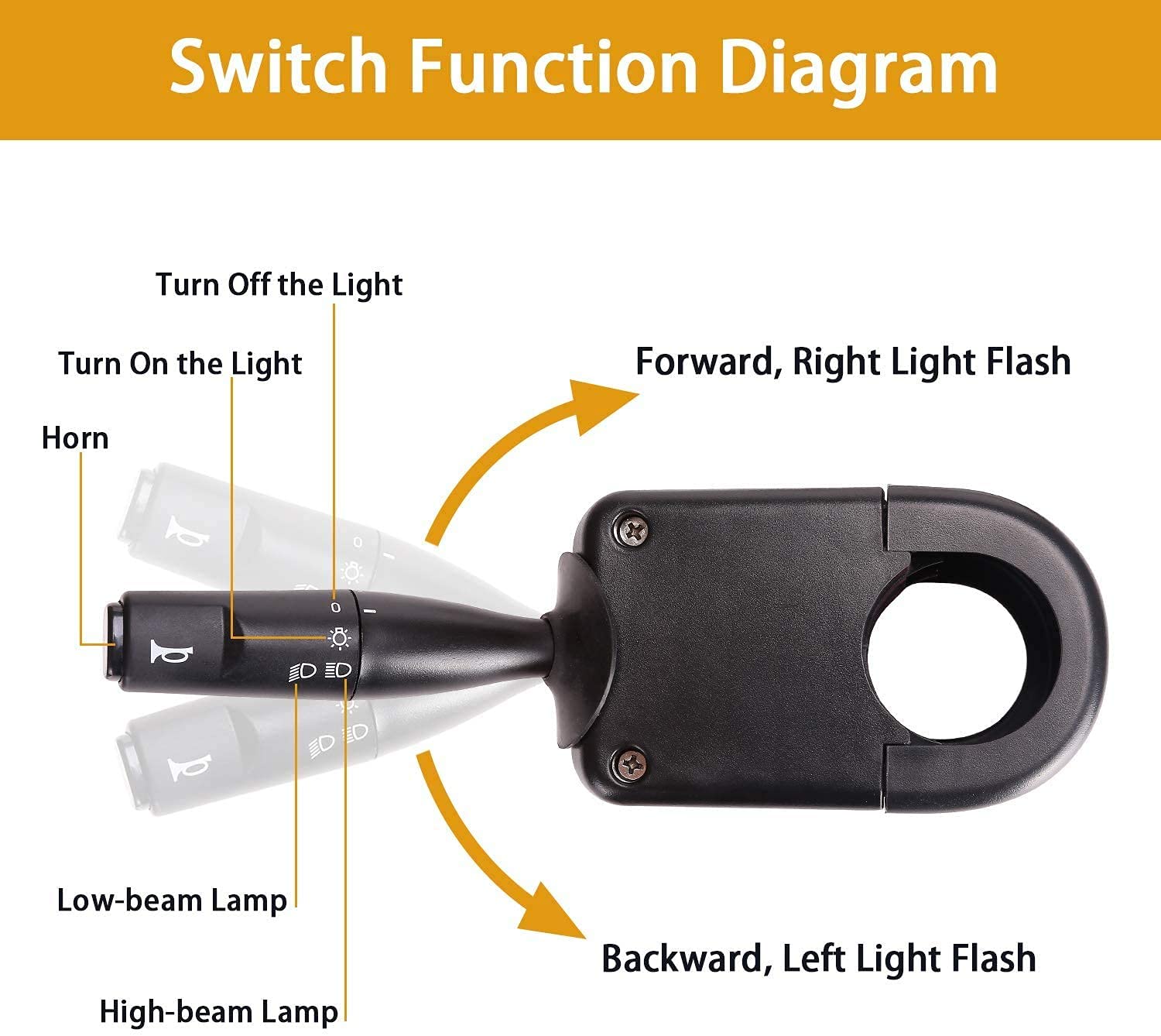 Buy 10L0L Street Legal Golf Cart LED Headlight Tail Light Kit,Turn