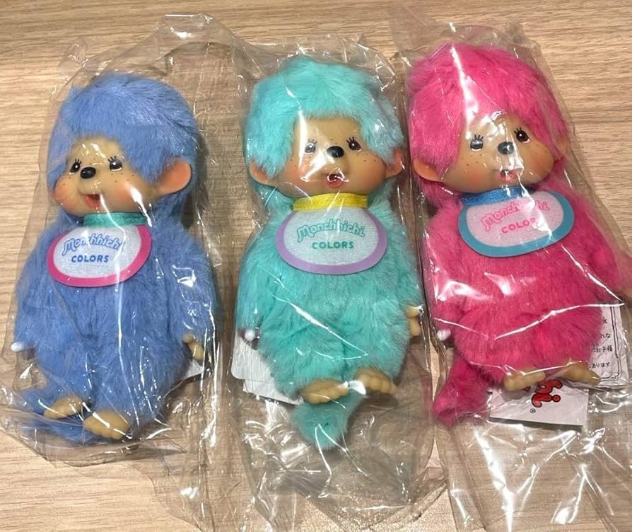モンチッチcolors キーチェーン新色3種セット
