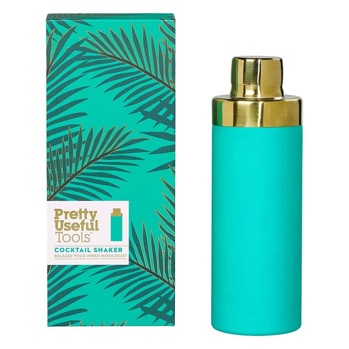 Tropical Gold Easy Grip Cocktail Shaker, 17 fl. oz, Multi