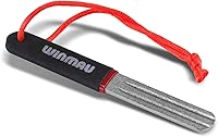 Winmau V-Groove Dart Sharpener - Treble V-Grooves for Rapid Steel Tip Point Sharpening