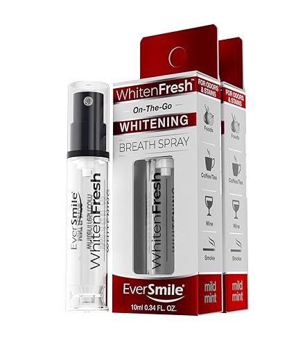 EverSmile WhitenFresh On-The-Go dientes blanqueamiento y respiro en aerosol 1 paquete