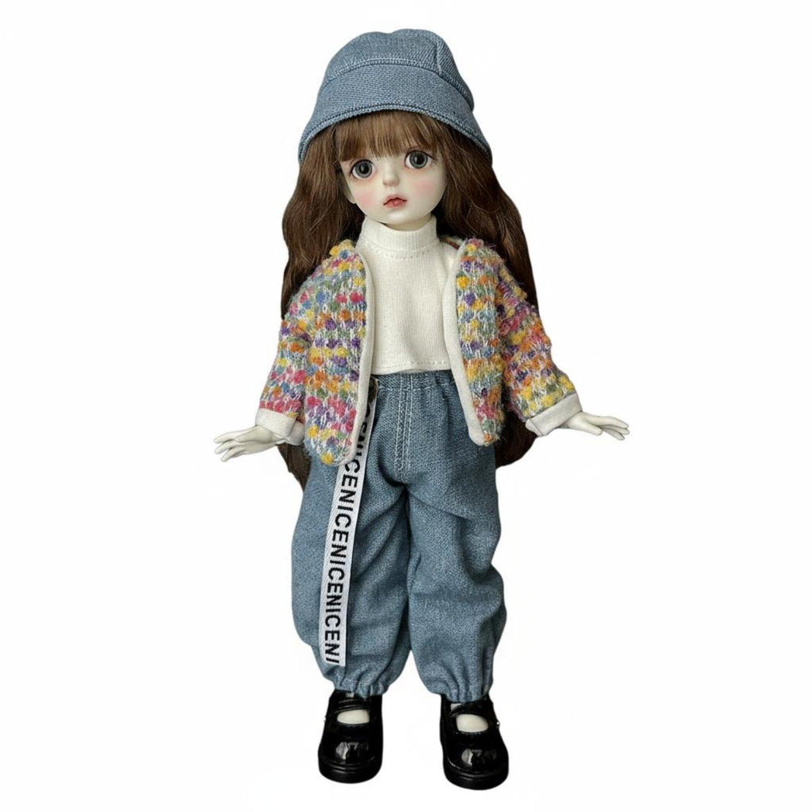 30cm Doll Clothes to-Wear Ensemble BJD Doll Outfit Set BJD Clothes Set for Hobbyists, Display Lula-image-18