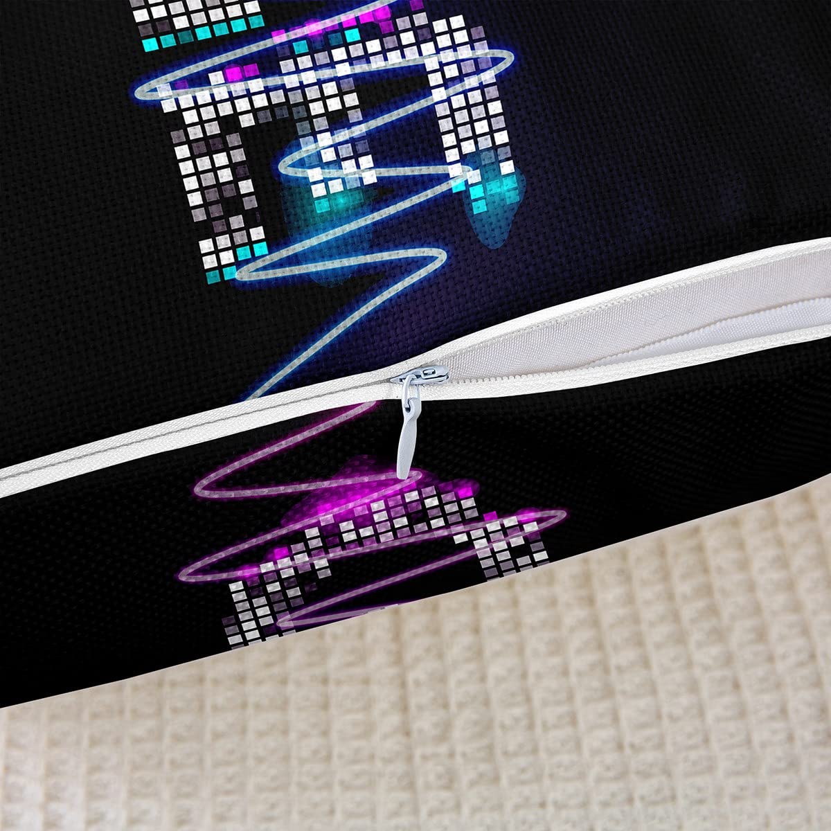 Federa Per Cuscino Lungo 137 Cm – Design Controller Di Gioco, Morbida Microfibra, Con Cerniera, Per Camera Da Letto E Divano - 2