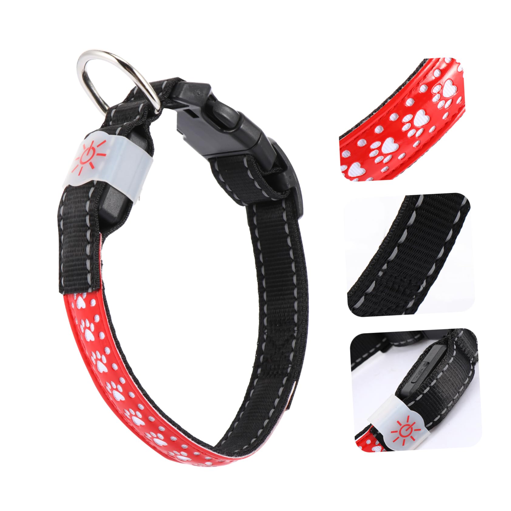 POPETPOP Collier Lumineux LED pour Chien 3 Pièces Collier Lumineux pour Chien ...