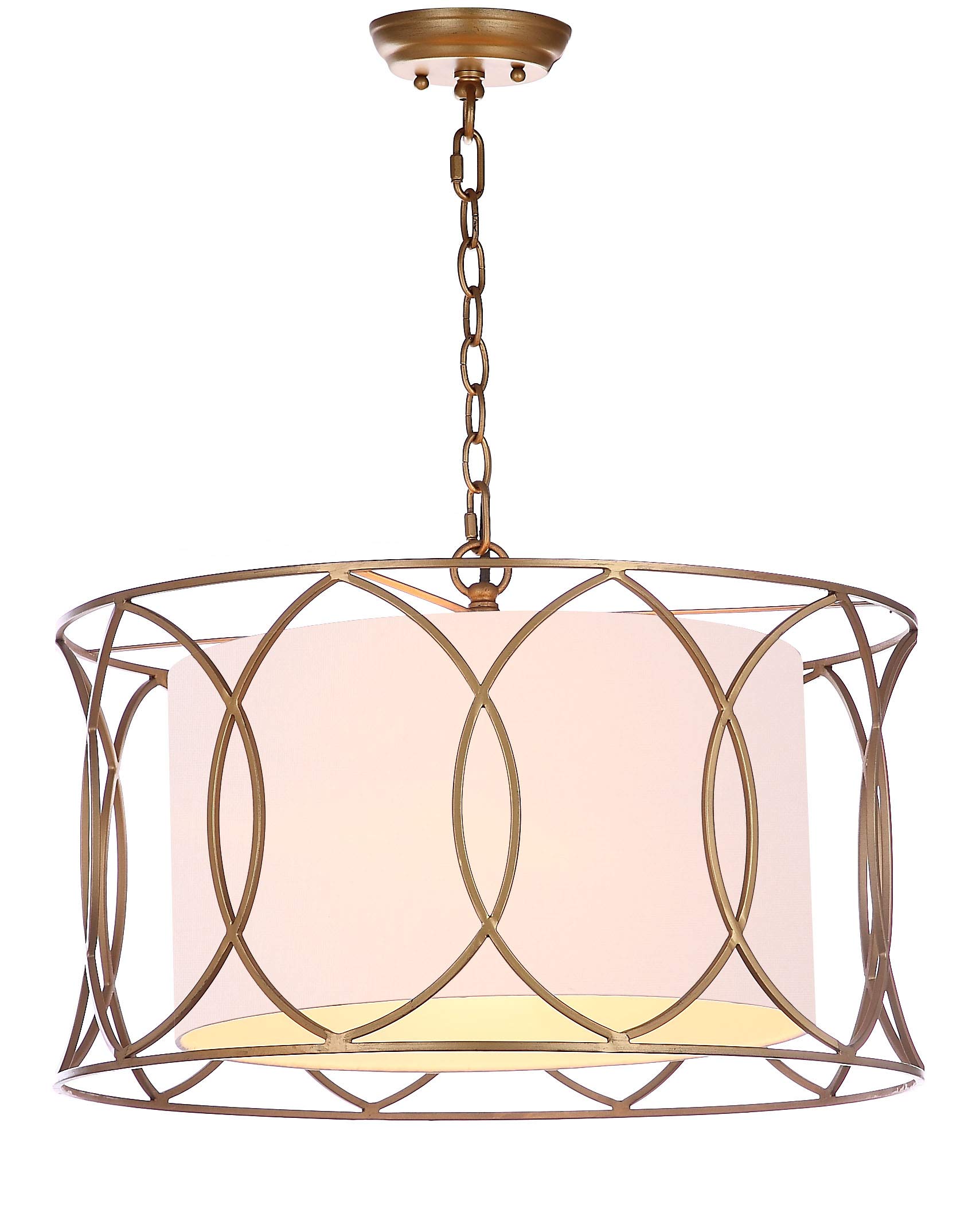 Amazon.com: SAFAVIEH Lighting Collection Silas Modern Farmhouse
