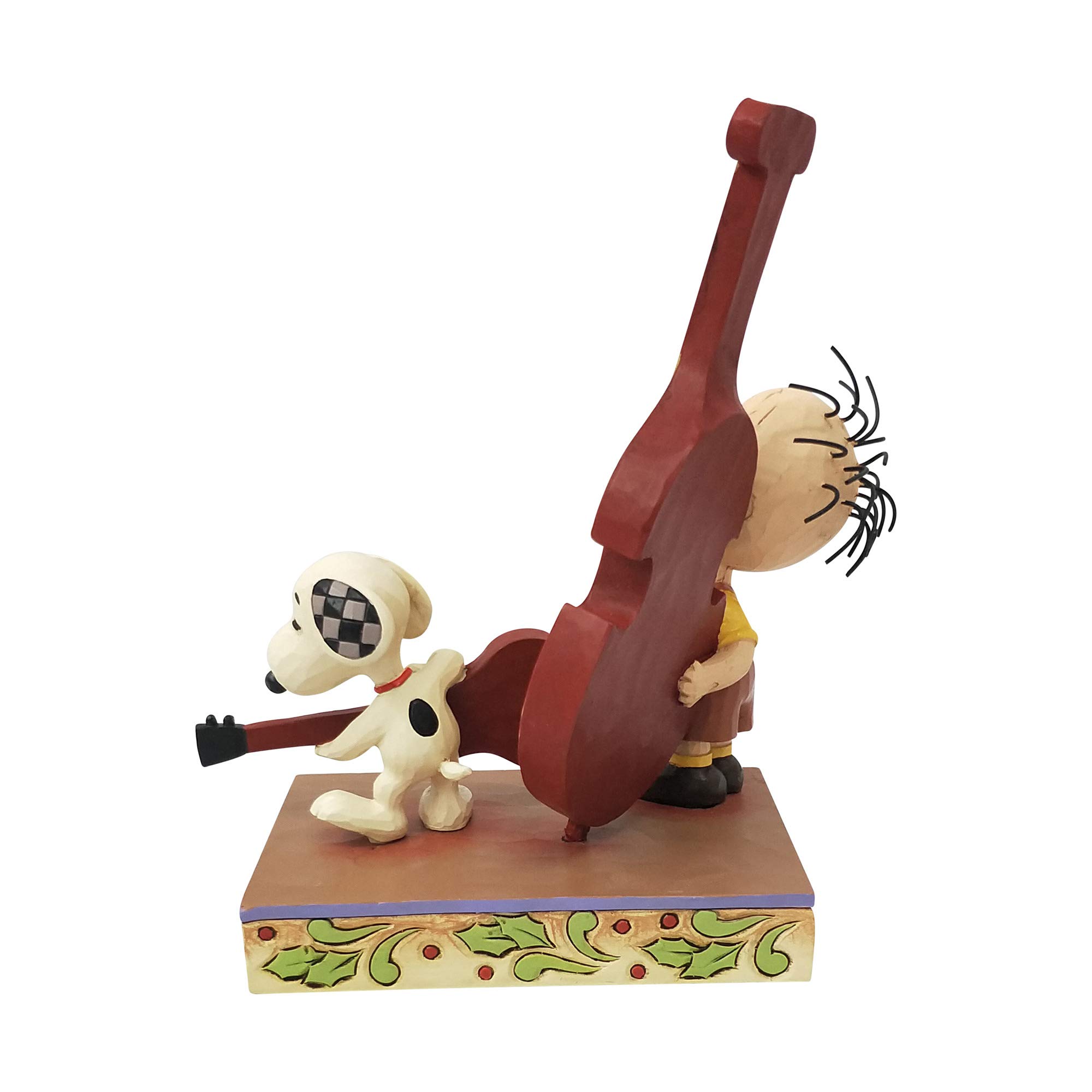 Amazon.co.jp: enesco Jim Shore スヌーピー&ピッグペン ギター