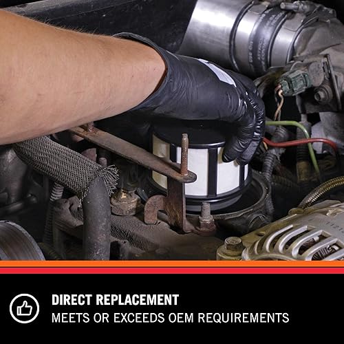 Miniatura 5 de K&N Filtro de combustible diesel filtro de combustible de rendimiento, protección premium del motor, compatible con motores diésel Chevrolet