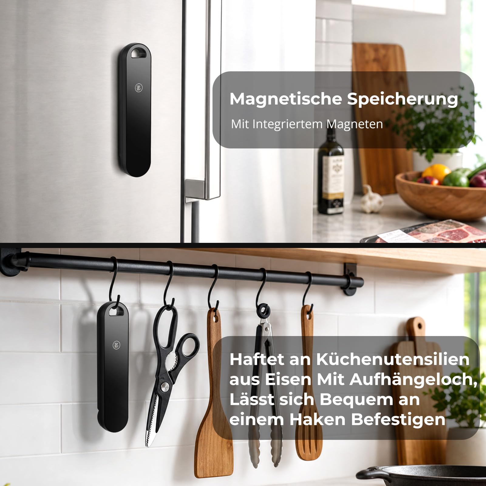 Termometro digitale per carne, display istantaneo da 0,6 s, IP66, impermeabile, sonda ultra sottile da 1,8 mm, precisione ± 0,5 °C, schermo girevole a 180°, per cucina, barbecue, forno, cottura