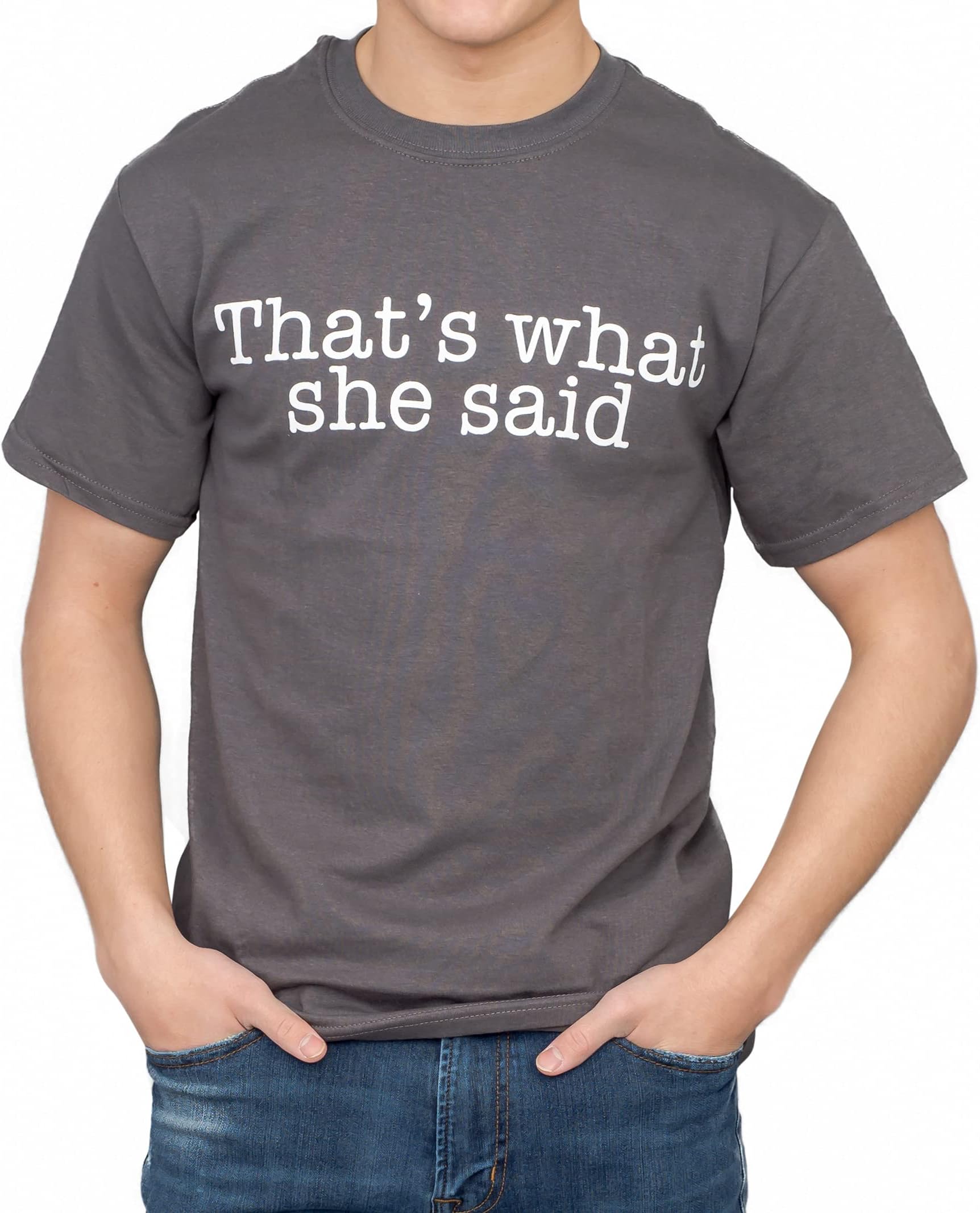The Office That's What She Said Text T-Shirt Tee