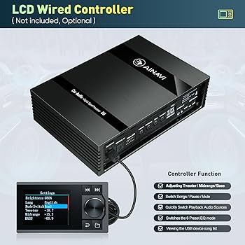 Car Audio Digital Signal Processor - DSP Car Equalizer Built