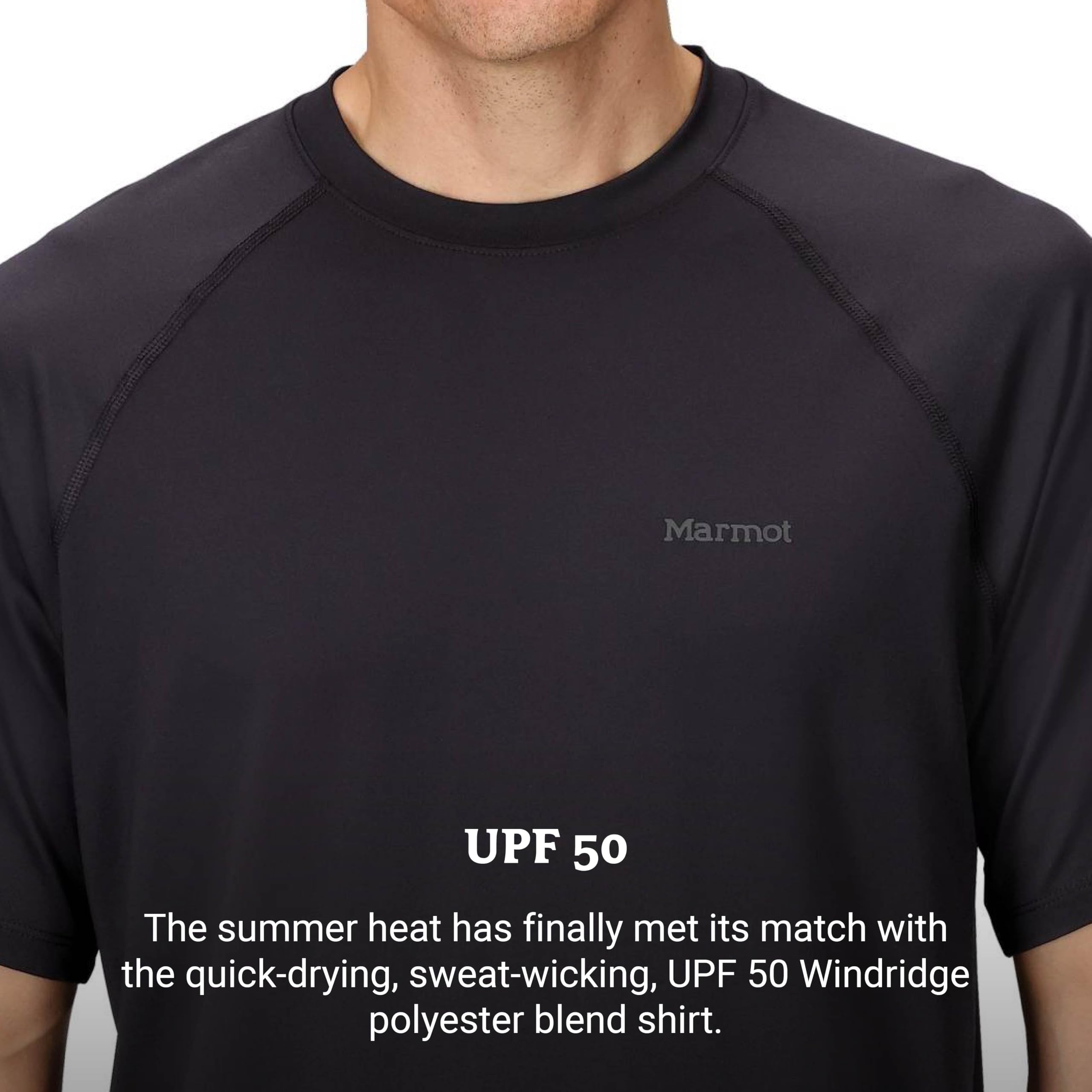 Marmot Windridge Graphic - Maglietta A Maniche Corte Camicia Uomo