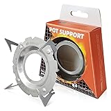 TonGass Camping Stoves Pot Support Compatible with Jetboil Stove Pot Support Stainless Steel Portable Camp Pot Stand for Jetboil Burner Replacement - Can Accommodate Up to 9" Skillets or 2L Cook Pots 1
