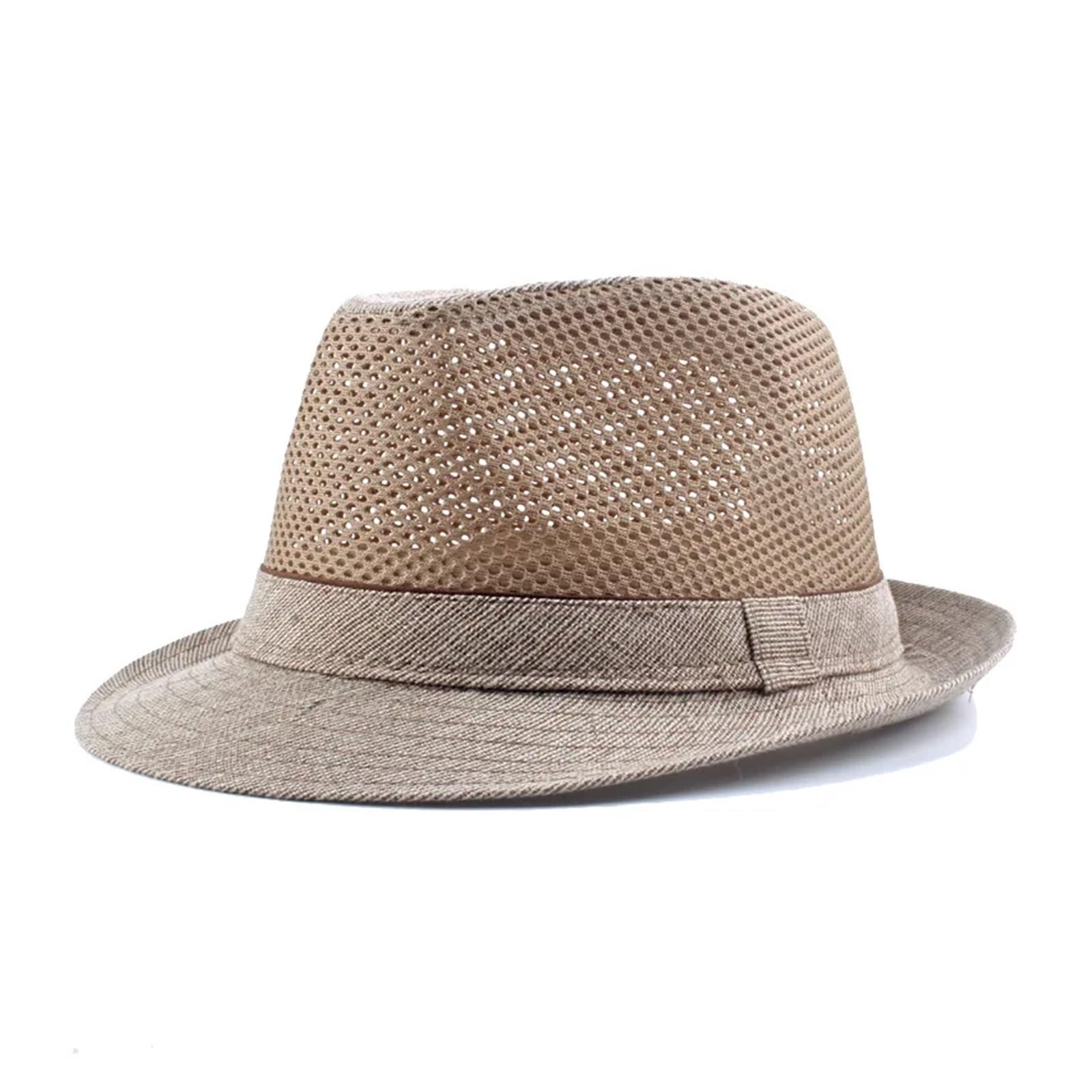 Cappello da Sole Estivo Cappello da Sole Estivo in Rete da Uomo con Protezione Solare e Viaggio in Spiaggia in Poliestere con Visiera Traspirante