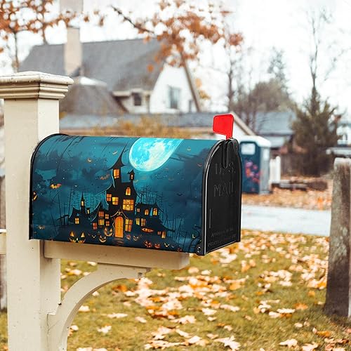 Miniatura 224 de Funda para buzón de águila calva con bandera estadounidense, tamaño estándar, 18 x 21 pulgadas, patriótica, impermeable, para buzón de correo