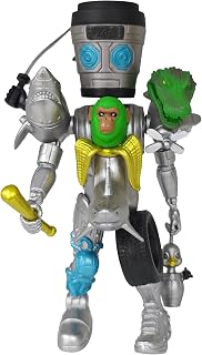 Silver Brainrot Desk Decor Fusion – Poseable Figure, Tung Sahur, Cappuccino, Bombardino, Chimpanzini