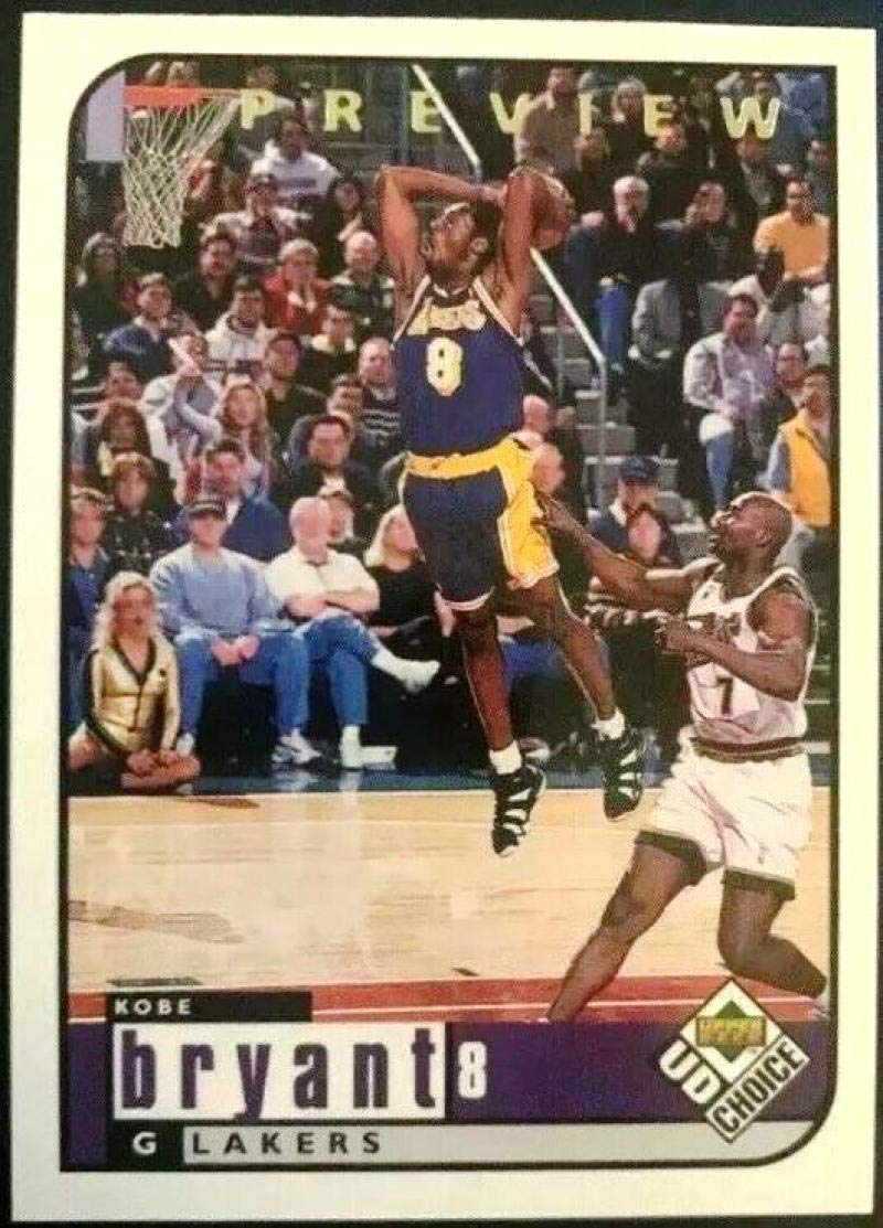 Amazon.com: 1998-99 UD Choice Preview #69 Kobe Bryant Los Angeles