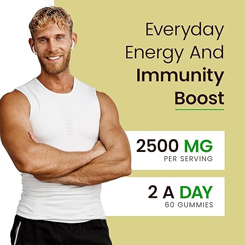 Miniatura 7 de Vitomo - Gomitas de hongos - Gomitas de suplemento de hongos fresa sin azúcar - Mezcla de complejo de 10 hongos - Melena de león, Cordyceps, Reishi,