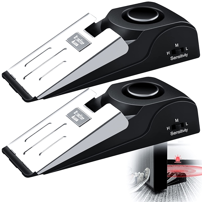 AceMining门挡警报器，120dB防盗系统，适用于家庭和酒店旅行