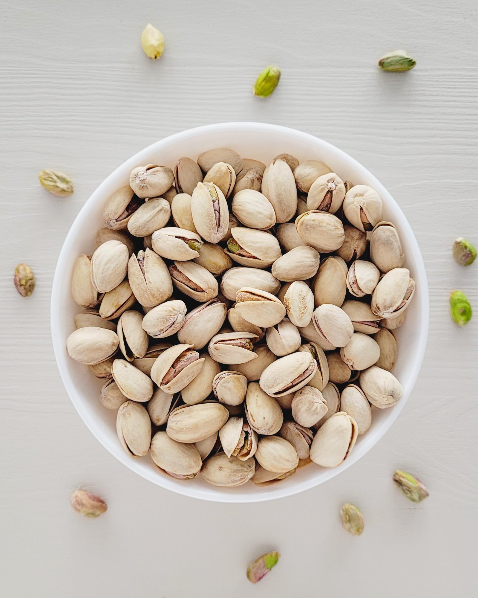 Pistazien 2,5kg geröstet gesalzen + Schale Pistazienkerne von Green Essence | Pistazien Kerne, knusprig salzig Snack, aromatische Nüsse zum Backen Kochen, Premium Qualität Pistachio mit Schalen, 5x 500g