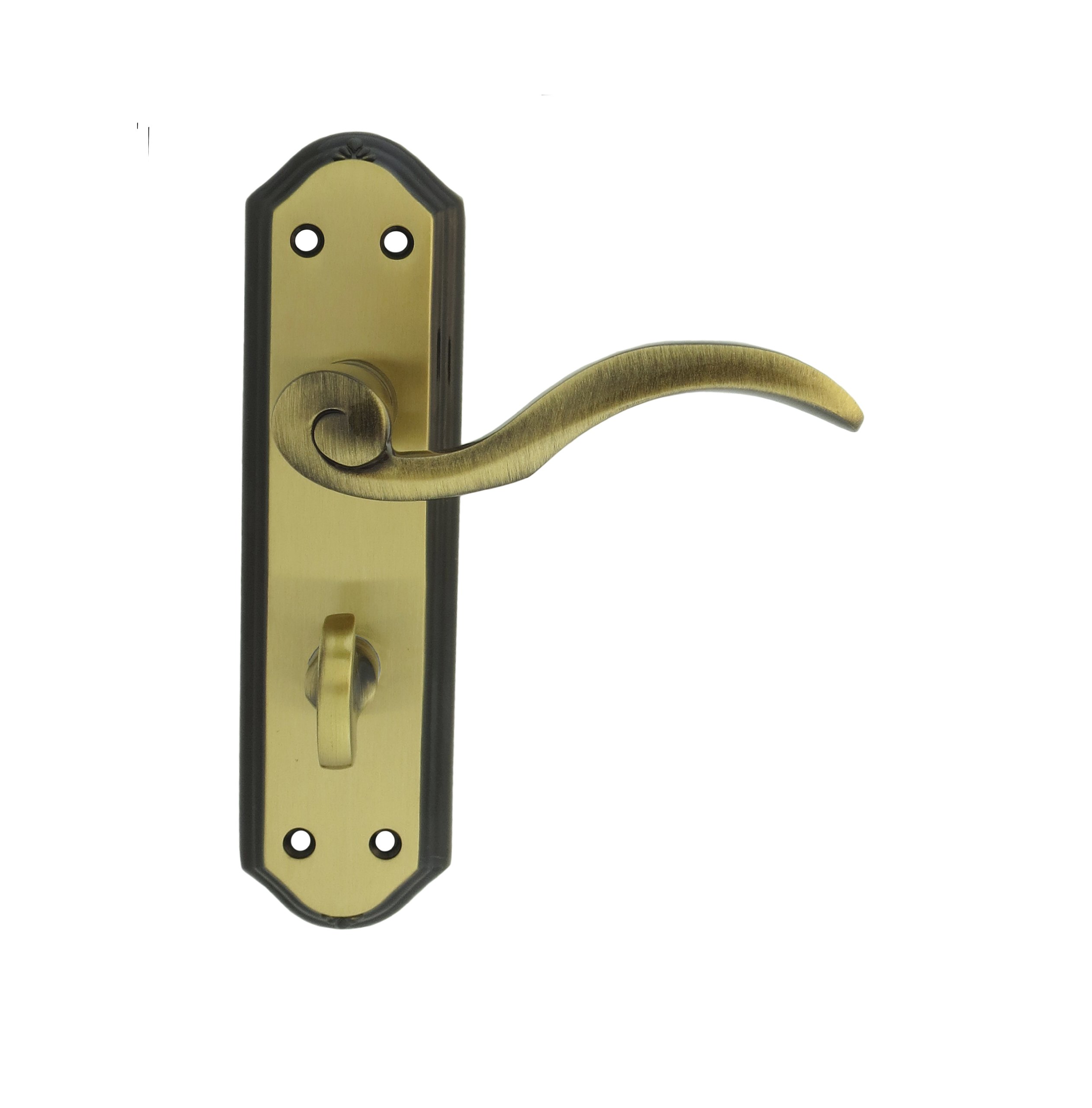 Carlisle Brass Florentine Bronze Wentworth Lever On Wc Backplate (Dl342Fb) from B&Q