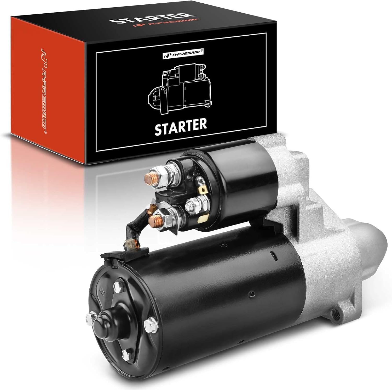 A-Premium Starter Motor 12V 1.8KW 10-Teeth CW Compatible with Freightliner Sprinter 2500/3500 2012-2018 & Mercedes-Benz Sprinter 2500/3500 2011-2018 V6 3.0L
